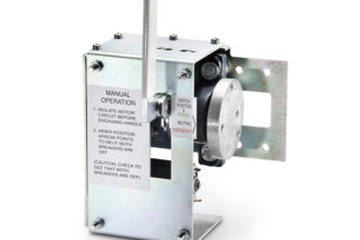 A breaker switch for a custom assembly with operation manual on back